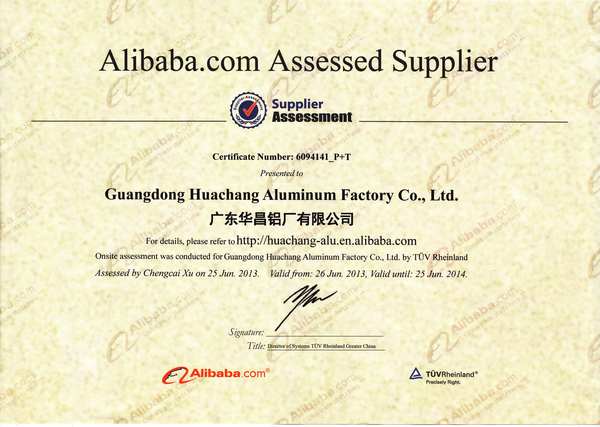 Congratulations to Huachang Pass The T?V Supplier Assessed